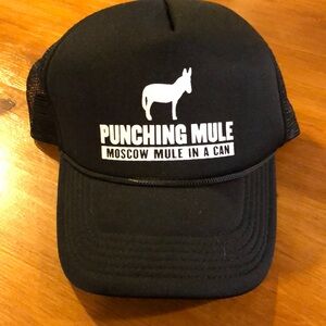 Punching Mule SnapBack trucker hat